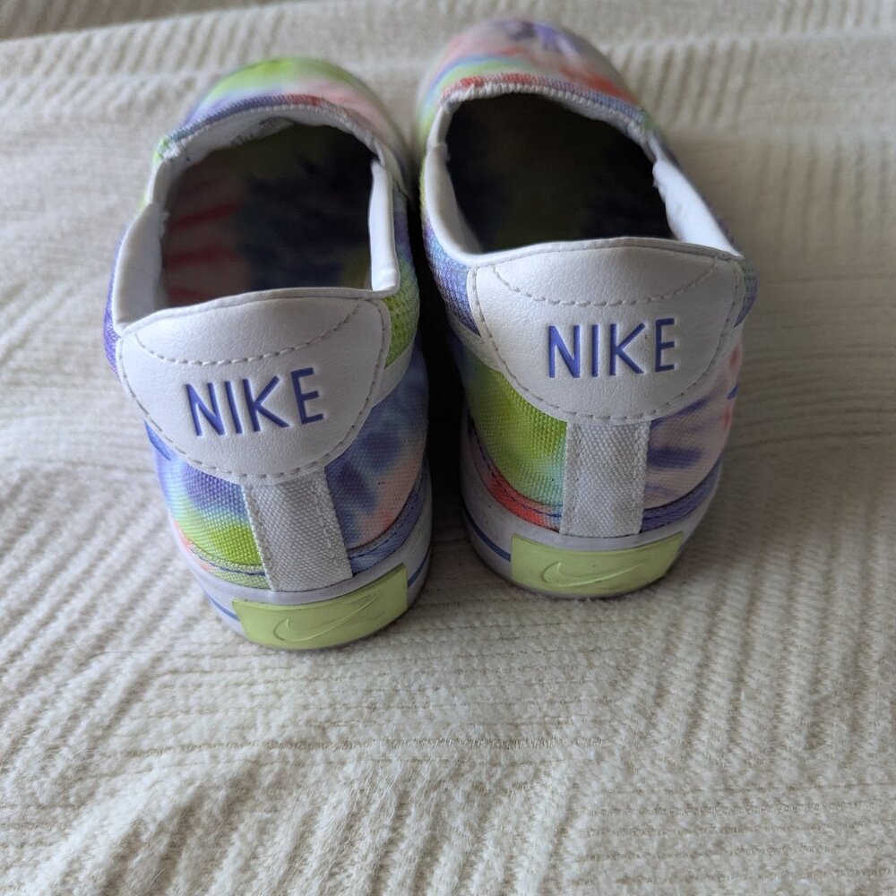 Nike Court Legacy Slip-On Sneaker - Tie Dye Size 6,5 - Picture 3 of 5